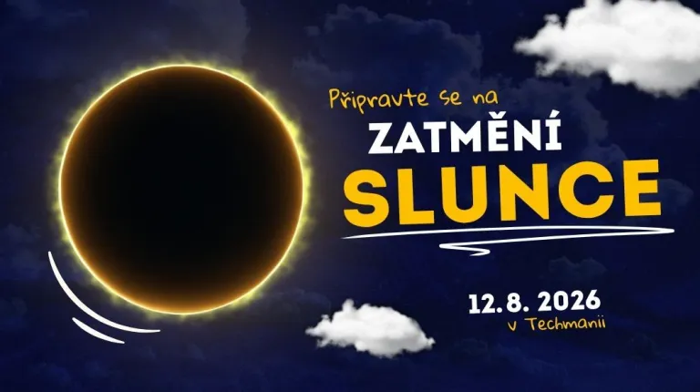 Příprava na zatmění SLUNCE