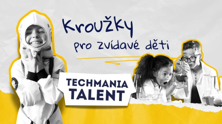 Přihlášky do kroužků Techmania Talent - podzim 2026