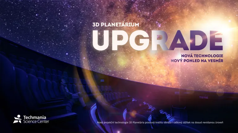 Techmania posouvá své 3D Planetárium na novou technologickou úroveň