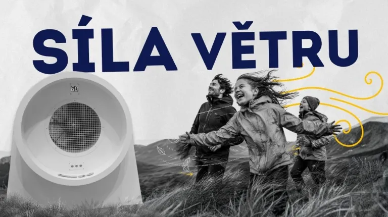 Vyzkoušejte si sílu větru na vlastní kůži