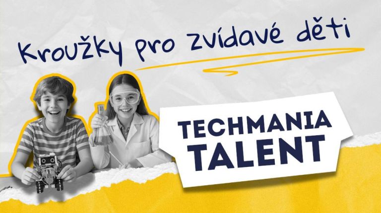 Přihlášky do kroužků Techmania Talent - podzim 2026