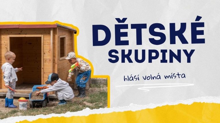 Volná místa v dětských skupinách